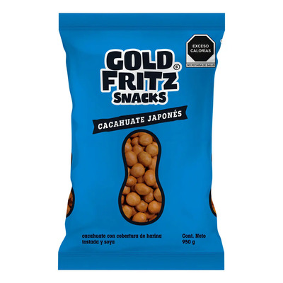Cacahuate Estilo Japonés Gold Fritz 950g | MercadoLibre