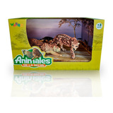 Animales De La Selva Leopardos Pack X 2 Color Marrón Claro