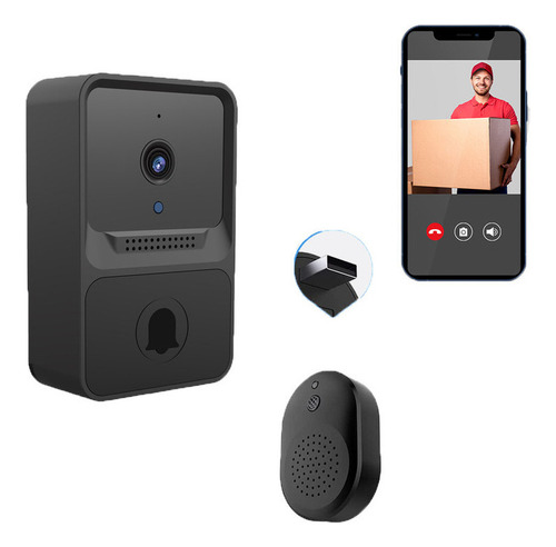 W Novo Câmera Visual De Vídeo Sem Fio Smart Doorbell Wifi