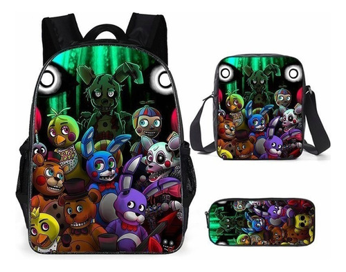 Mochilas Five Nights At Freddy's School, Mochila Casual P