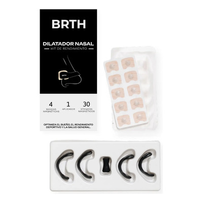 Brth Kit Tiras Nasales Magnéticas Dormir Ronquidos Premium | Envío gratis