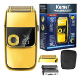 Máquina Shaver Barbeador Kemei Km-2028  Dourado 100v/240v