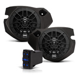 Boss Audio Systems Bprzr2s Polaris Rzr Sistema De Altavoces 