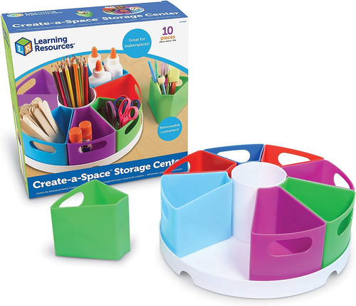 Learning Resources Create-a-space Storage Center - 10 Piezas