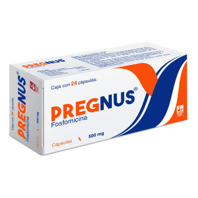 Pregnus Cápsula 500 Mg, 24 Cápsulas | Envío gratis