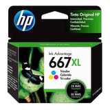 Cartucho Hp 667xl Color