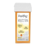 Cera Depilflax 100g Roll-on Natural