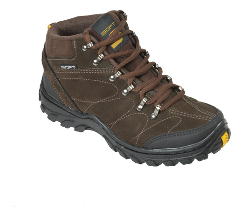 Borcegos Zapatillas Trekking Gamuza Hombre Soft (1100)