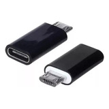  Conector Hembra Tipo C A Micro Usb  Macho Por Par