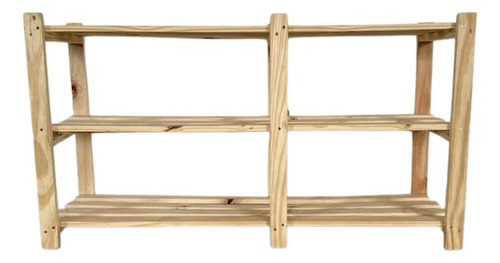 Mini Estante Rack Multi Ambiente Madeira Pinus Promoção