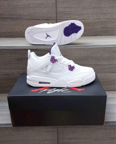 Jordan 4 Metallic Purple Talla 25.5cm