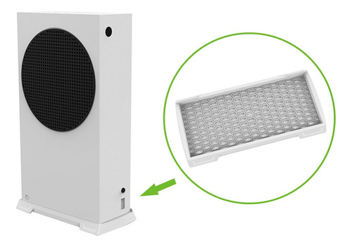 Base Suporte Vertical Stand Para Xbox Series S Branco