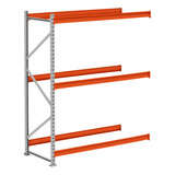 Porta Pallet Cinza Laranja 200x180x60 Paletes Palet 750kg