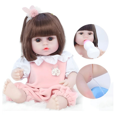 Muñeca Bebé 38 cm de Silicona, Articulada, con Accesorios, Ideal para Niñas a Partir de 3 Años | MercadoLibre