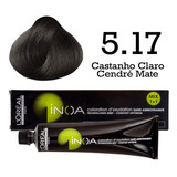 Tonos De Color De Cabello Inoa | L'oréal Tom 5.17 Light Brown Cendré Mate