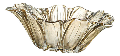 Frutero De Cristal, Plato Decorativo Marrón Claro Profundo