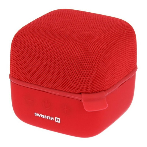 Parlante Inalambrico Bluetooth Estereo 10w Micro Sd Swissten Color Rojo