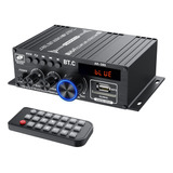 400w 400w Amplificador Potencia Audio 2,0 Ch Bluetooth