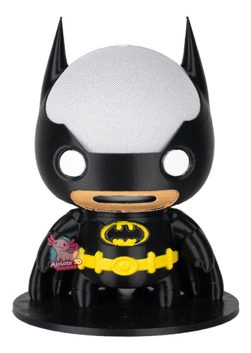 Soporte Base Para Alexa Echo Tamaño Grande - Batman 1989