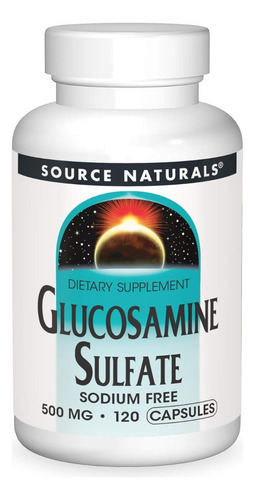 Source Naturals | Sulfato Glucosamina | 500mg | 120 Capsulas