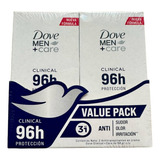 Desodorante Antitranspirante Dove Men Clinical 2 Pzas De 58g