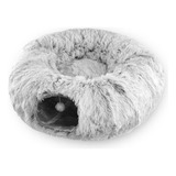 Cama Túnel Gato Cueva Gato Peekaboo Juguete Tunel Gato - C