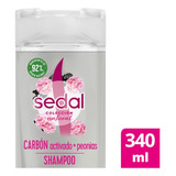 Sedal Shampoo Carbon Activado Y Peonias X 340ml