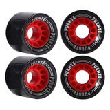 Muyier 4 Piezas Longboard Ruedas De Skateboard 70x51mm