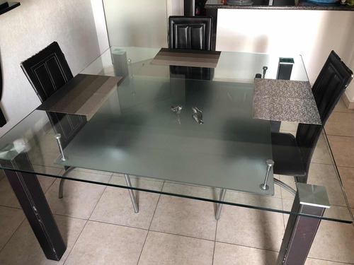 Comedor De Doble Cristal 8 Sillas , 3 En Buenas Condiciones