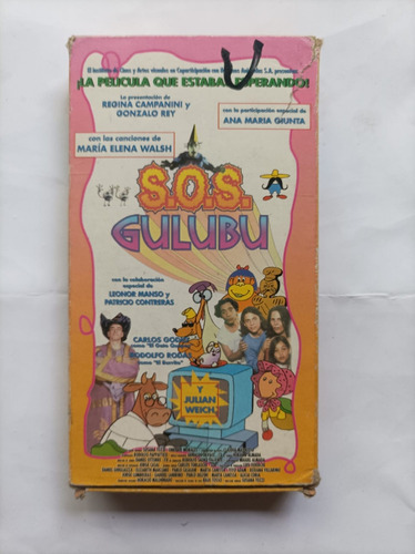 Pelicula Infantil S.o.s. Gulubú . Vhs Avh