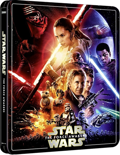 Steelbook Star Wars - Ep 7 - O Despertar Da Força - Blu-ray