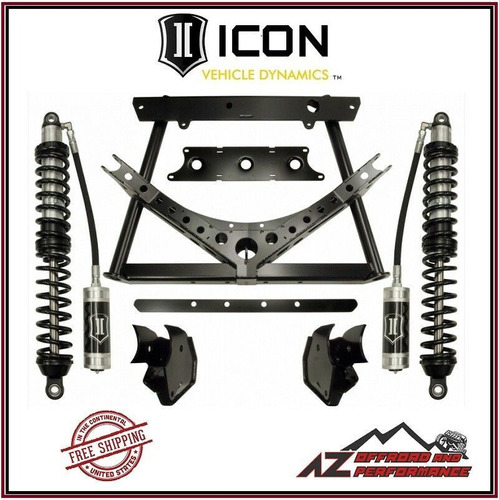 Icon 0-3  Rear Stage 1 Coilover Conversion System Kit For 