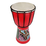 Djembe, Tambor Africano Djembe Madera De Caoba Parche D...