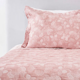 Cubrecama Jacquard Papillon Rosa 1,5 Plaza Nina Herrera