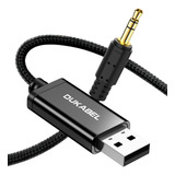 Dukabel Cable Auxiliar Usb A 0.138 In, Cable Usb A Conector