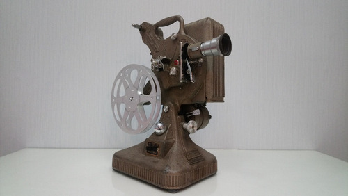 Antiguo Proyector De Cine 16 Mm Keystone Funcionando