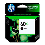 Hp Cartucho 60xl Cc641wl Negro De Alto Rendimiento Pa