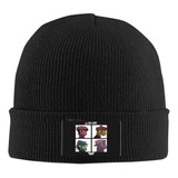 Gorillaz Beanie Hat Impreso Hombres Mujeres Warm Cap Knit Be