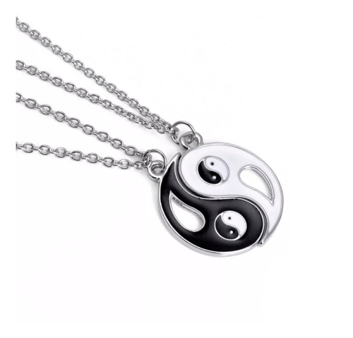 Conjunto De Colares Ying Yang Casal Amizade