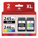 Toner Kingdom Cartucho De Tinta Compatible 245xl 246xl De R.