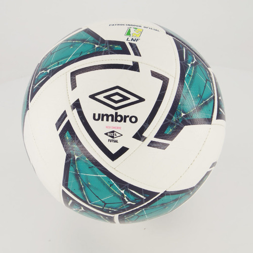 Bola Umbro Neo Swerve Lnf Futsal Branca E Azul