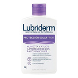 Crema Corporal Lubriderm protección Solar Uv 15 400 Ml