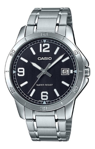 Reloj De Pulsera Casio Enticer Mtp-v004d-1b2 Relojesymas