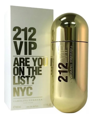 C.h 212 Vip 80 Ml Edp  Para Dama