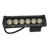 Faro Auxiliar Barra 6 Led Cree 30w Flood Spot 12v 24v