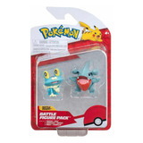 Pokemon Battle Figure Pack  Froakie + Gible