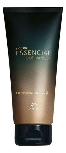 Essencial Oud Vainilla Crema De Afeitar Natura 75g 