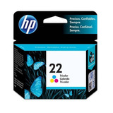 Cartucho De Tinta 22 Tricolor Hp C