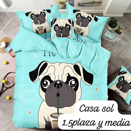 Cubrecama Verano Coleccion Quilt Cobertor 1.5 Plaza Y Media