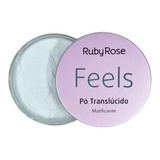 Pó Translúcido Matificante Linha Feels Ruby Rose Vegana